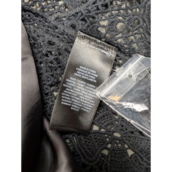 RRL Ralph Lauren Cotton Lace-Killing Dress Black Size 1 – Rare $1200 Piece NWT - Picture 5 of 16